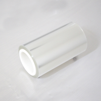 Película de protección transparente autoadhesiva PE/PET para vidrio y ventanas