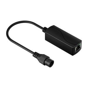 ตัวแปลงกิกะบิต POE 10/100/1000Mbps DC48-57V 24V 24W IEEE802.3Af/AT RJ45สีดำ - Product Image 3