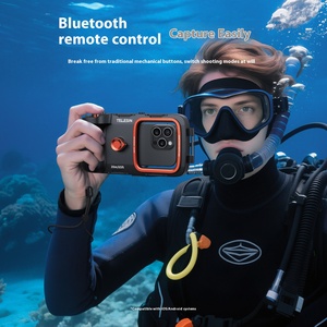 TELESIN Taixun pour étui de plongée Bluetooth 20m étui de téléphone portable étanche avec téléphone pour Apple pour Samsung pour Huawei pour <span class=keywords><strong>Xiaomi</strong></span> - Product Image 1