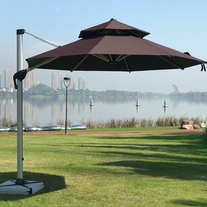 Sombrilla Grande para Exteriores, Sombrilla Romana con Soporte para Jardín, Sombrilla de Aluminio en Cantilever para <span class=keywords><strong>Patio</strong></span> y Playa - Product Image 2