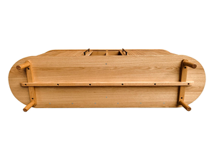 Buffet en bois artisanal élégant avec portes sculptées ornées et un grand espace de rangement pour la salle à manger - Product Image 6