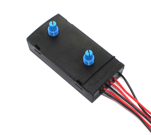 Interruttore Dimmer Rotativo Doppio LED a Bassa Tensione 9-40V DC, Doppio Canale PWM 0-1A 50W Max per Illuminazione 12V 24V, Modello WKT-RD0-36V - Product Image 3