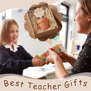 Regalos de Graduación Personalizados para Maestros, Ramo de Tarjetas de Regalo, Macetas de Terracota de 4.7 Pulgadas con Tarjeta de Agradecimiento por Ayudarme a Crecer - Product Image 5