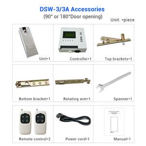 Cierrapuertas Eléctrico Automático DEPER Impermeable IP67 para Puertas Batientes Simples y Dobles - Product Image 4