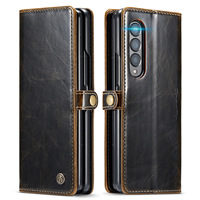 Coque en cuir PU de qualité supérieure pour Samsung galaxy Z Fold3 5G, étui pliable pour téléphone galaxy Z Flip4 5G