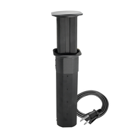 Prise électrique motorisée Power Pop up Kitchen Popup Tower Electric Lifting Hidden Desktop Socket