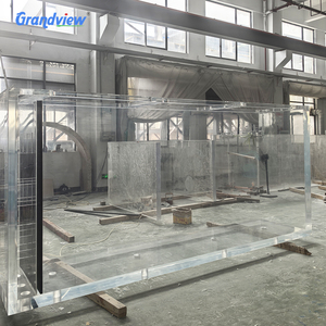 <span class=keywords><strong>Acquario</strong></span> in Acrilico Grande con Struttura Stabile e Lunga Durata, Perfetto <span class=keywords><strong>per</strong></span> Tutti i Tipi di Animali Acquatici e Paesaggistica, Vista Chiara - Product Image 1