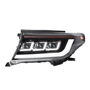 ชุดไฟหน้าสำหรับ LC200 ปี 07-15 แบบดัดแปลง ไฟ LED Daytime Running Light 12V 50W ไฟหน้า LED 12v สำหรับ Land Cruiser ปี 07-15 - Product Image 3