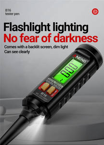 ปากกาทดสอบแรงดันไฟฟ้าอัจฉริยะพร้อมหน้าจอ LCD และสัญญาณเตือนด้วยเสียงและแสง - Product Image 5