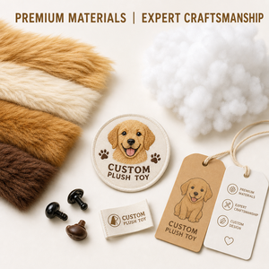 Fabricant de jouets en peluche personnalisés avec logo, <span class=keywords><strong>chiot</strong></span> <span class=keywords><strong>Golden</strong></span> <span class=keywords><strong>Retriever</strong></span>, cadeau de Noël, design sur mesure, jouet en peluche, jouet doux, OEM ODM, marque - Product Image 5