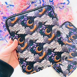 Funda de libro de neopreno personalizada de fábrica con cremallera 3 tamaños Cute Kindle Covers Sublimation Book Pouch <span class=keywords><strong>Laptop</strong></span> Bags & Covers - Product Image 3