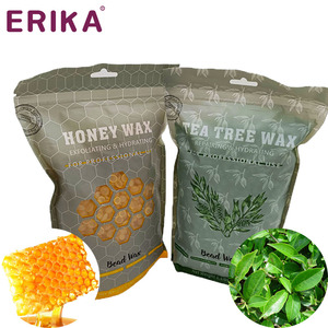 Fabrika özel Logo çay ağacı tatlar 500g sıcak balmumu blok boncuk tüy dökücü epilasyon için 500g balmumu blok sert balmumu fasulye - Product Image 3