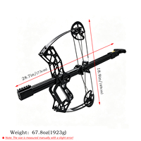 Arc à billes en acier professionnel multi-tirs avec laser vert, accessoires de tir de précision pour la chasse, utilisation en extérieur, sports pour adultes