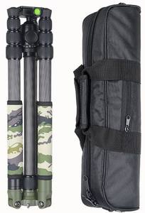 XILETU T-284C+FB-1 शूटिंग ट्राइपॉड स्टैंड प्रोफेशनल कार्बन फाइबर हंटिंग रेस्ट उच्च गुणवत्ता वाले कैमो सूट कार्बन फाइबर ट्राइपॉड के साथ - Product Image 4