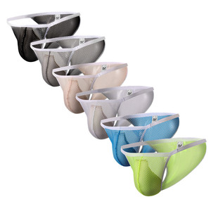 Calzoncillos Bikini Transparentes de Malla para Hombre, Estilo Sexy y Deportivo, para Fisicoculturismo - Product Image 5