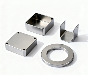 Boîtier en aluminium extrudé sur mesure OEM, finition usinée CNC, brochage pour l'électronique industrielle chinoise - Product Image 5