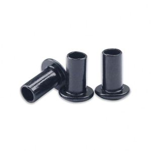 Rivets semi-tubulaires en acier, tête brillante non revêtue, 3mm 4mm 5mm, faible MOQ, norme ISO, personnalisables, marque Saitong, plage de serrage 200-300 - Product Image 1