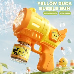 <span class=keywords><strong>Pistola</strong></span> de Burbujas de Pato con 12 Agujeros, Juguete de Verano para Exteriores, <span class=keywords><strong>Pistola</strong></span> de Burbujas Eléctrica Automática para Niños - Product Image 2