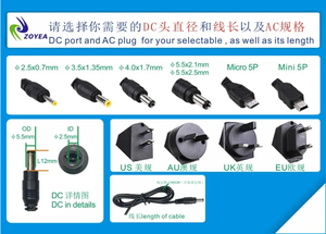 Nhà máy trực tiếp 12V2A Power Adaptor 25 Wát tường cắm Power <span class=keywords><strong>adapter</strong></span> 12V2A EU chúng tôi anh AU cung cấp điện <span class=keywords><strong>Adapter</strong></span> - Product Image 5