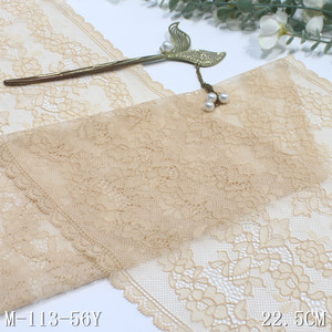 Bán Buôn 22Cm Chiều Rộng Trắng Căng Ren Cắt Ưa Thích Hoa Ren Cho May Mặc Thủ Công Váy Cưới Trang Trí - Product Image 4