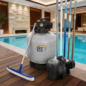 <span class=keywords><strong>Kit</strong></span> de nettoyage de filtre à <span class=keywords><strong>sable</strong></span> et de pompe DSL haut de gamme à haute efficacité pour piscines intérieures de villas privées, qualité supérieure - Product Image 1