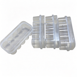 Caja de Almacenamiento y Estuche para 10 Frascos de 3 ml, Transparentes, de Plástico de Grado Cosmético, para Uso Cosmético - Product Image 4