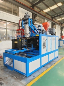 Machine de soufflage semi-automatique PE PP ABS pour la production de bidons, machines de soufflage par extrusion de plastique HDPE - Product Image 5