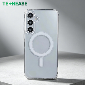 Funda Protectora para Teléfono S24 Ultra, TechEase, Transparente, Acrílica, TPU, Magnética, Antigolpes, Protección Anticaídas, Venta al por Mayor - Product Image 1