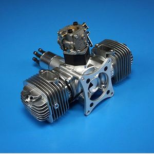 Motor de Gasolina DLE DLE120 con Escape Trasero de 120 CC para Avión RC, 12 HP/7500 RPM - Product Image 3