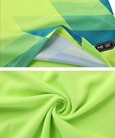 Ensemble de sport d'été pour homme : maillot de football et short 100 % polyester avec t-shirt d'équipe