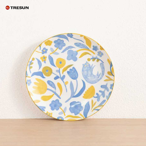 TRESUN Luxury Wedding Wholesale Factory Direct Wholesale Cheap Price Padprinting Ceramic Bowls Dishes & Plates Tableware <b>Sets</b> - Product Image 3