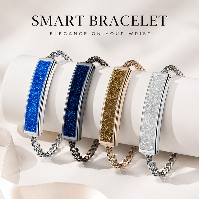 Smart Bracelet Watch Fitness Health Monitor Multiple Exercise Modes Activity Sleep Tracking Zinc Alloy IP68 Waterproof