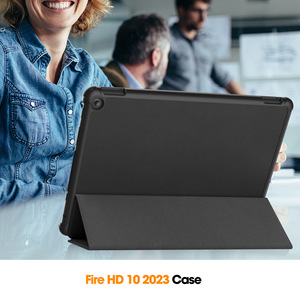 Housse de protection pour tablette intelligente en cuir PU de luxe Flip Stand Funda pour <span class=keywords><strong>Amazon</strong></span> Fire <span class=keywords><strong>HD</strong></span> 10 2023 - Product Image 6
