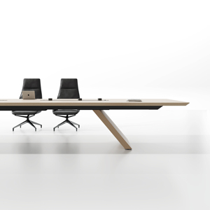 Mesa de Conferencia de Oficina Moderna de Madera, Diseño Chino Personalizado 2025, Envío Gratuito - Product Image 3