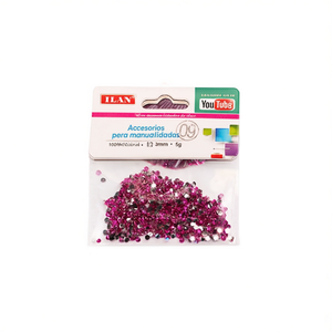 Strass Ilan 3mm Rosa per Artigianato e Decorazioni - Product Image 2