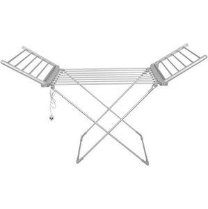 Perchero plegable de aluminio tipo ala, el más vendido, perchero de pie, perchero plegable, perchero con calefacción - Product Image 1