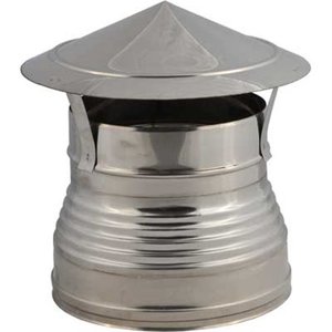 Tuyaux d'échappement double paroi Chinese Hat Smokest Ø 130/180mm - Product Image 2