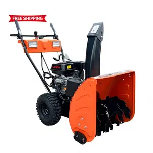 SNOW BLOWER 2 STAGE SWEEPER THROWER With LONCIN ELECTRIC BATTERY START ENGINE EUROPEAN Max Wheels Technical Parts Gears
