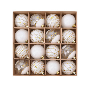 2025 nuevas bolas de Navidad de plástico de buena calidad de Venta caliente BOLA DE Navidad decorativa impermeable para fiesta - Product Image 6