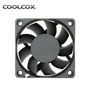 Coolcox 60X60X15Mm Dc Axiale Ventilator, 6Cm Koelventilator Geschikt Voor Luchtbevochtiger & Converter & Projector