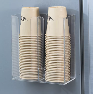 Rak <span class=keywords><strong>Display</strong></span> Cangkir Kopi Modern dari Akrilik Daur Ulang, Dapat Disesuaikan, dengan Sekat Pembagi, Desain Bertumpuk - Product Image 3