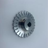 Service de fabrication CNC sur mesure pour engrenages à denture droite, hélicoïdaux, coniques, à vis sans fin, à cannelures, en acier inoxydable, laiton, aluminium