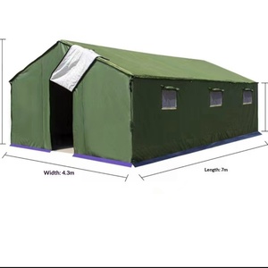 Noodhulp Kampeertent voor Bouwplaatsen, Windbestendig Ontwerp voor Koud Weer - Product Image 1
