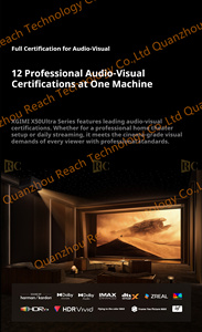 โปรเจคเตอร์ RC X50 Ultra 4K 6000CVIA 2026 โฮม ไทรคัลเลอร์ เลเซอร์ พร้อมออปติคอลและระบบ Tilt-Shift สมาร์ท X50 Ultra XGIMI X50 Ultra X50 Ult - Product Image 4