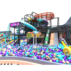 Tùy chỉnh Cyber hợp thời trang trong nhà thể thao công viên aoleao tất cả các lứa tuổi địa điểm với tấm bạt lò xo, hố bóng & công nghệ phong cách leo tuv-phê duyệt - Product Image 5