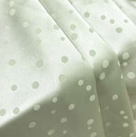 Tissu Jacquard Acétate à Pois, Jacquard à Points Brillant, Satin Fluide, Nouveau Tissu pour Robe Cheongsam Style Chinois