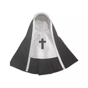 <span class=keywords><strong>Monja</strong></span> mascota disfraz <span class=keywords><strong>de</strong></span> Halloween gatito Cosplay traje <span class=keywords><strong>de</strong></span> transformación perro pequeño Internet celebridad foto divertido peculiar poliéster - Product Image 5