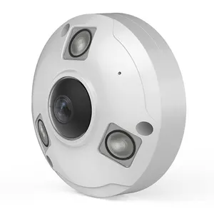 Original Design Fisheye Camera 360 degree 1.7 Lens Waterproof Mic Speaker Optional 2MP 5MP 8MP IP POE Camera CCTV