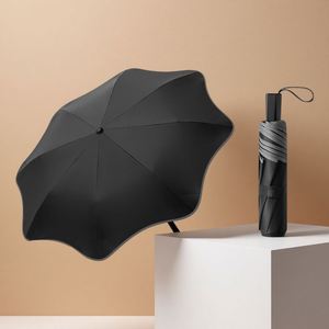 Parapluie compact imperméable anti-UV pour filles, style classique, idéal pour les voyages - Parapluie capsule personnalisé en usine - Product Image 2