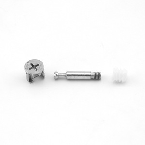 Hardibosi Zinc Alloy Three In One Connector Tf 56 For Wardrobes And Cabinets Durable Iron Rod Connector - Product Image 4